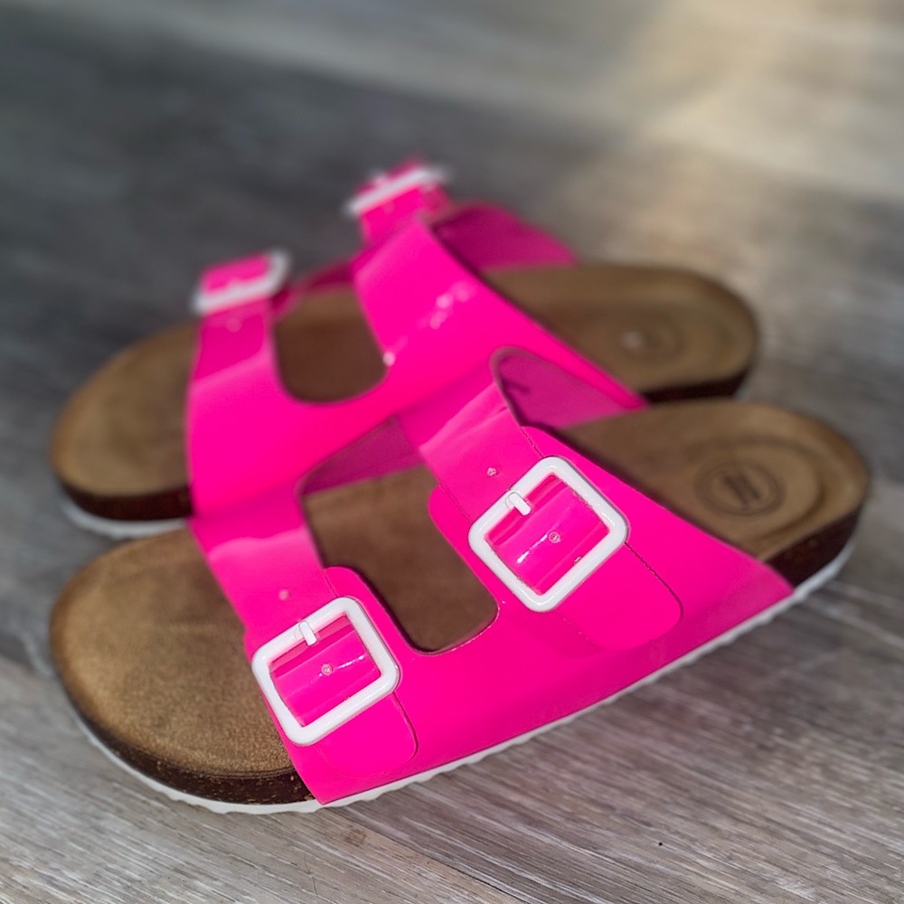 Hit Pink Sandals